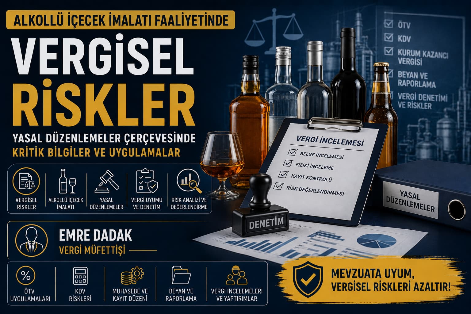 Alkollü İçecek İmalatında Vergisel Riskler