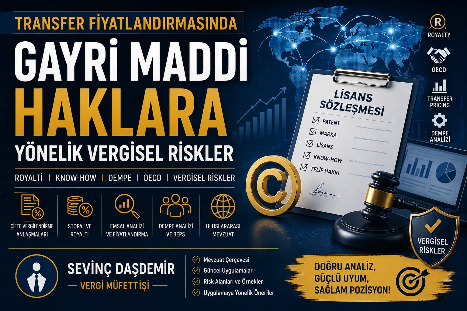 Transfer Fiyatlandırmasında Gayri Maddi Haklara Yönelik Vergisel Riskler